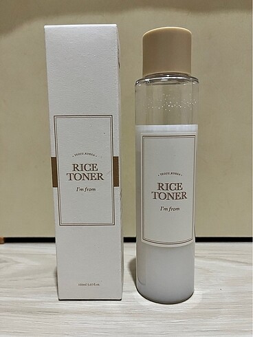 I m from rice toner