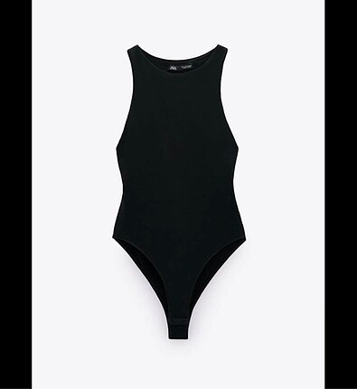 ZARA HALTER YAKA BODYSUİT