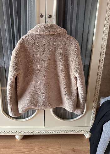 zara pelus mont ceket - Görsel 3