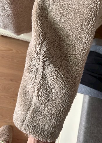 zara pelus mont ceket - Görsel 4