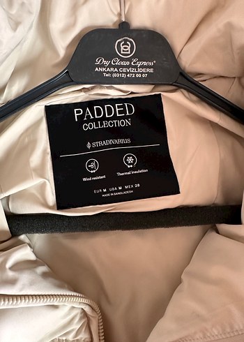 Bej Mini Kısa Kışlık Kadın Mont - Görsel 4