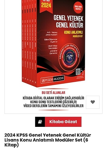  Beden Renk Kpss konu anlatımlı set