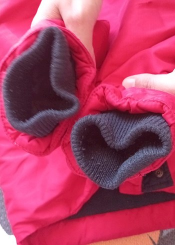 Kürk Detaylı erkek çocuk mont - Görsel 5