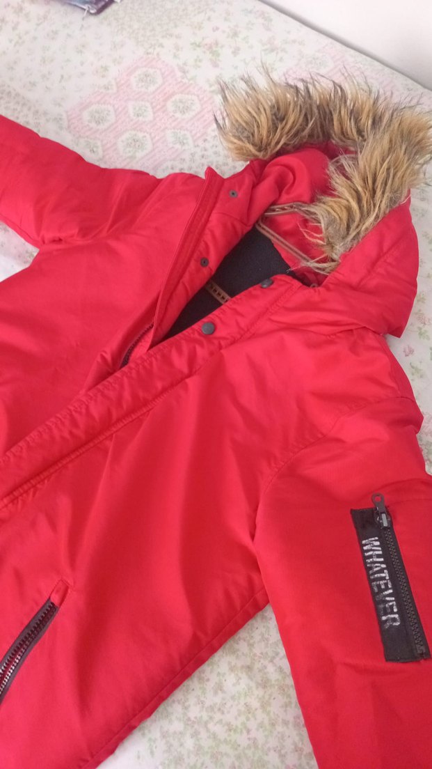 Kürk Detaylı erkek çocuk mont - Görsel 3