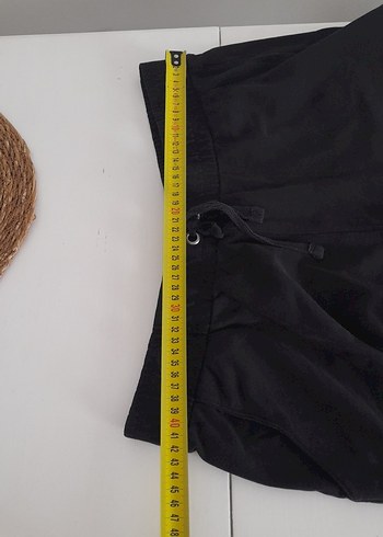 LC Waikiki Siyah Kadın Şort Rahat Kesim