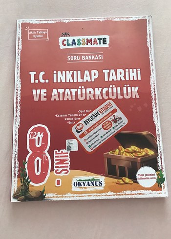 8. Sınıf T.C. İnkılap Tarihi ve Atatürkçülük Soru Bankası