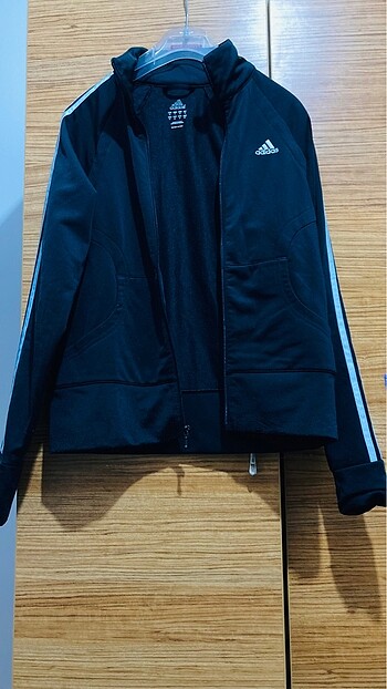 Adidas Siyah erkek çocuk hırka