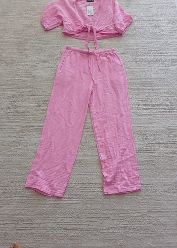 Pembe Rahat Kesim Kadın alt üst takim - Görsel 7