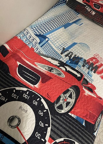 Çocuk araba desenli nevresim takımı - Görsel 2