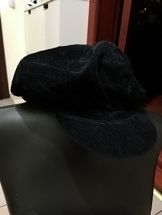 universal Beden siyah kadife şapka 