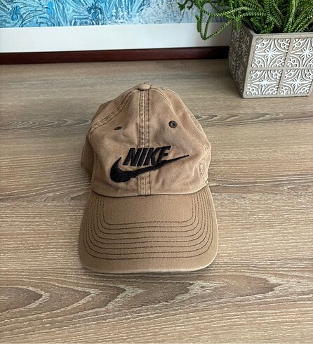  Beden kahverengi Renk Nike şapka