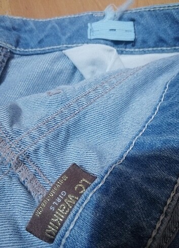 10 Yaş Beden mavi Renk Kot pantolon