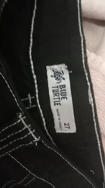 27 Beden Baggy boru paça kot pantolon
