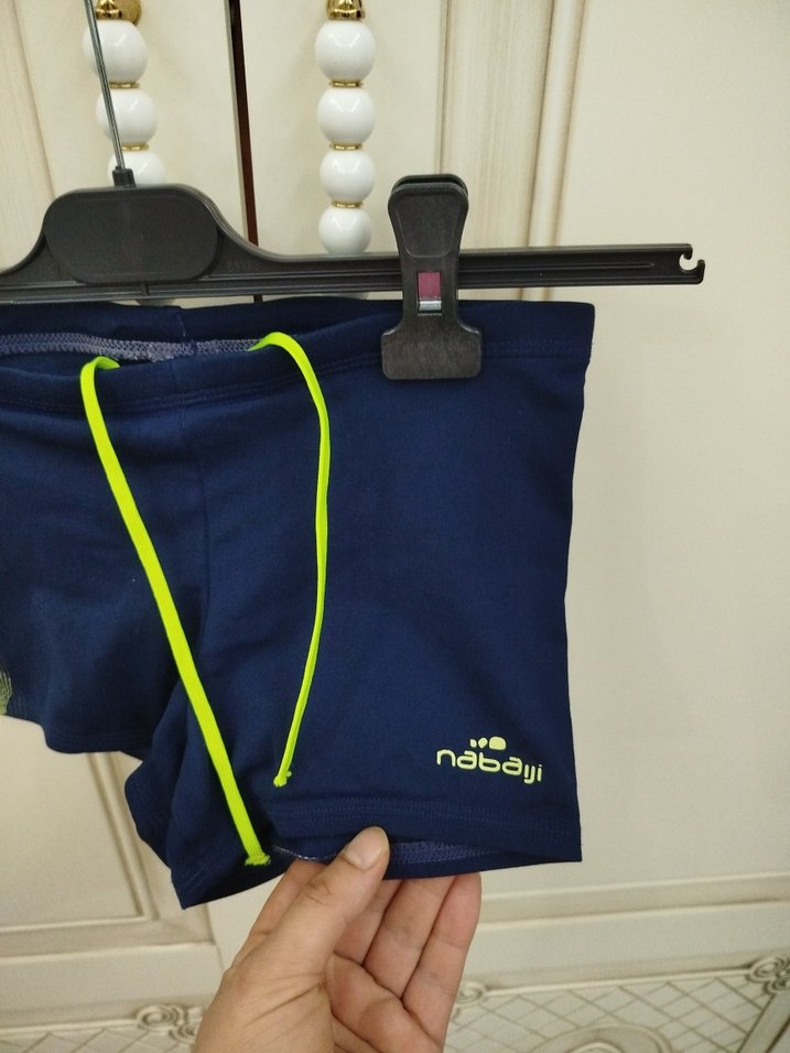 Erkek Çocuk Lacivert Bağcıklı Mayo - Görsel 2