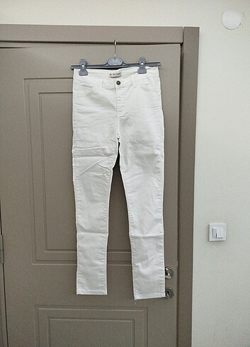 Zara Jean pantolon#beyaz kot pantolon