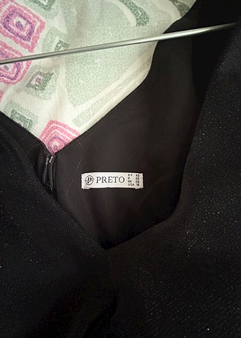 Siyah Drapeli Uzun Kadın Abiye Elbise - Görsel 3