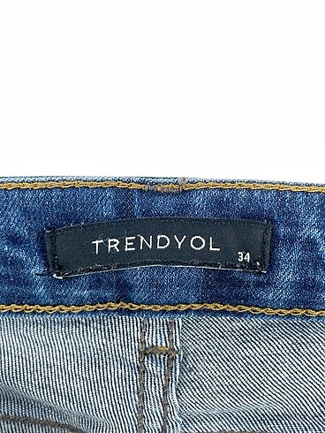 34 Beden mavi Renk Trendyol & Milla Jean / Kot %70 İndirimli.