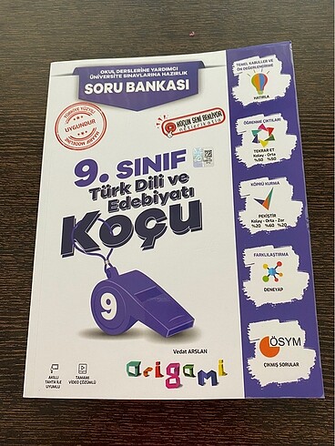 9. Sınıf Türk Dili ve Edebiyatı Soru Bankası.