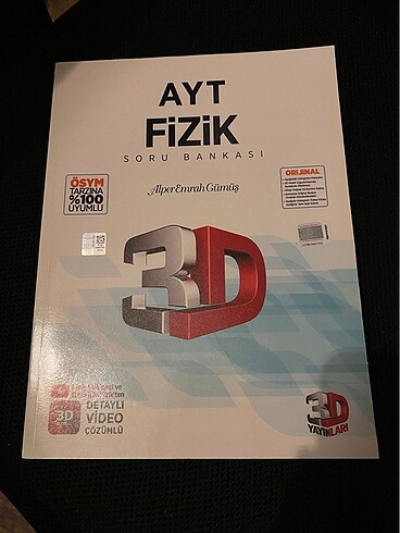 3D AYT FİZİK SORU BANKASI