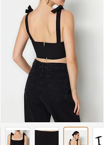 xs Beden Crop korse