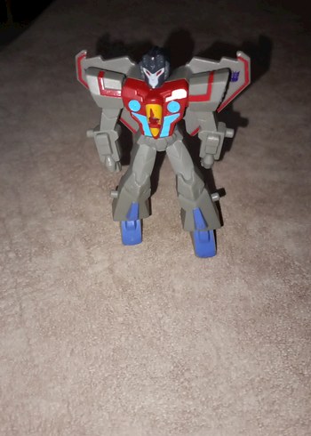 Gri Robot Aksiyon Figürü