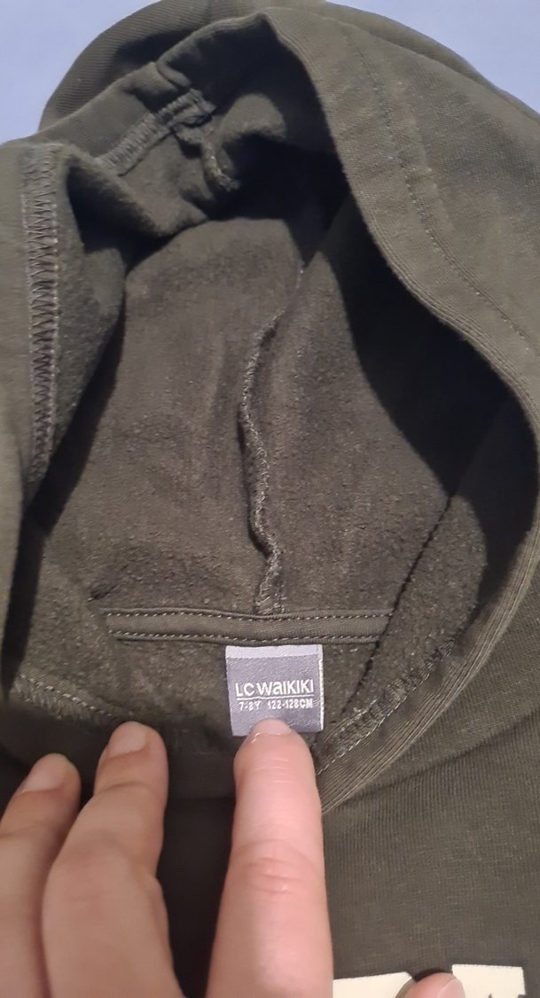 Kamuflaj Desenli Erkek Sweatshirt Kapüşonlu Takim - Görsel 4