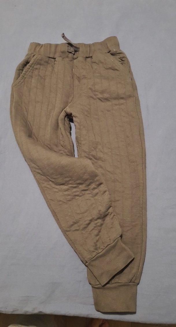 Bej Erkek Çocuk  esofman alti - Görsel 5