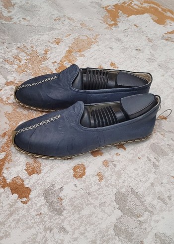 Erkek  deri çarık Ayakkabı 42 numara - Görsel 4