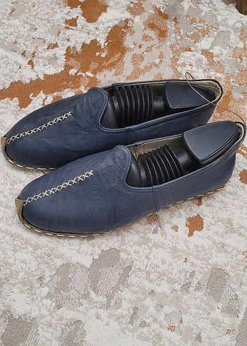 Erkek  deri çarık Ayakkabı 42 numara - Görsel 3