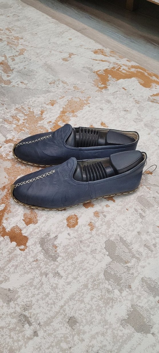 Erkek  deri çarık Ayakkabı 42 numara - Görsel 4