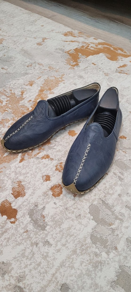 Erkek  deri çarık Ayakkabı 42 numara - Görsel 2