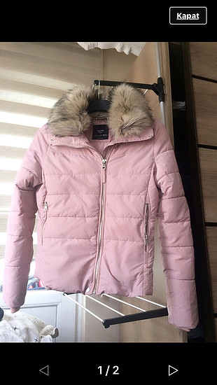 Bershka pembe mont