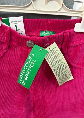 Pembe Süet Kız Çocuk Tayt - Görsel 3