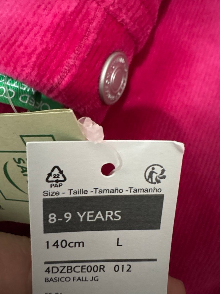 Pembe Süet Kız Çocuk Tayt - Görsel 5