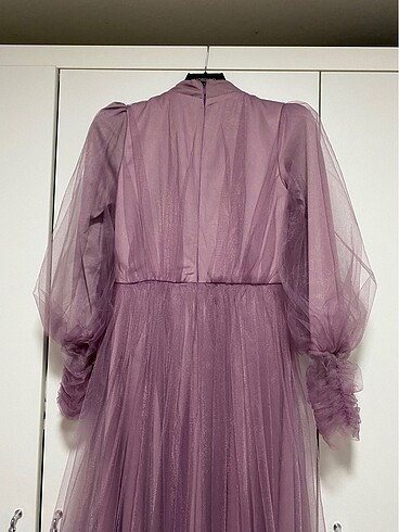 Hennin Lila abiye - Görsel 6