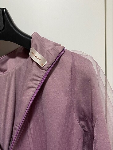 Hennin Lila abiye - Görsel 7