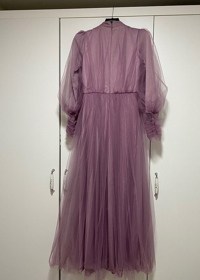 Hennin Lila abiye - Görsel 5