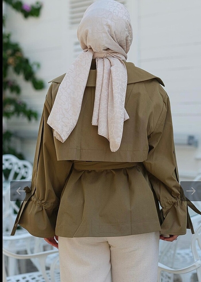 HAKİ YEŞİL CEKET - Görsel 2