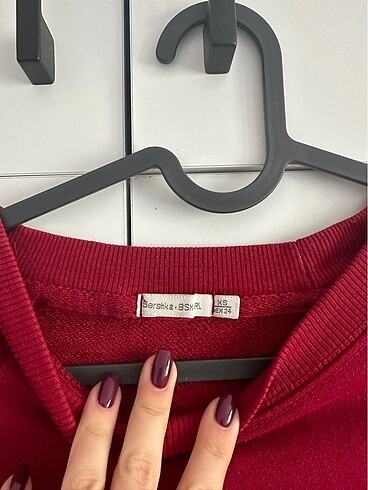 Bershka BERSHKA KIRMIZI SWEATSHİRT