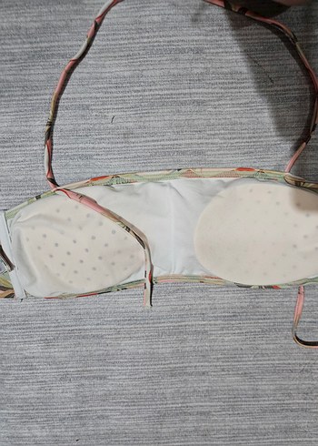 universal Beden çeşitli Renk Pastel Renkli Çoklu Desenli Bikini Üstü