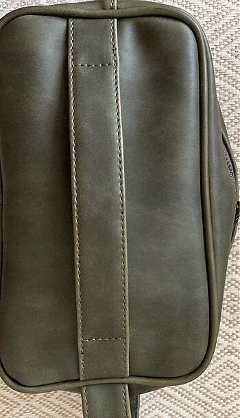 Yıkanmış Deri Yandan Arkadan ve El Askılı Çanta - Görsel 3