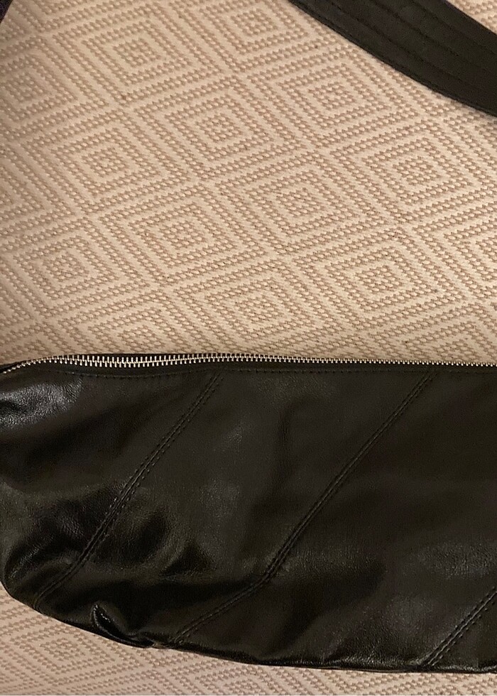 Yıkanmış Deri Ayarlanabilir Çapraz /Omuz Çantası - Görsel 2