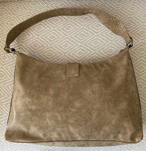 Süet Omuz Çantası - Görsel 2