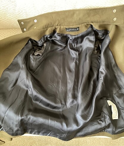 Zara Marka Yün Kaban Ceket - Görsel 5