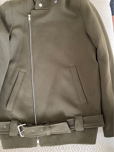 Zara Marka Yün Kaban Ceket - Görsel 3