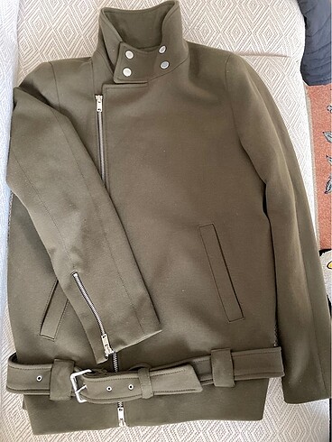 Zara Marka Yün Kaban Ceket - Görsel 2