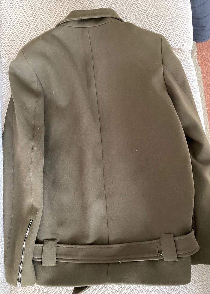 Zara Marka Yün Kaban Ceket - Görsel 4