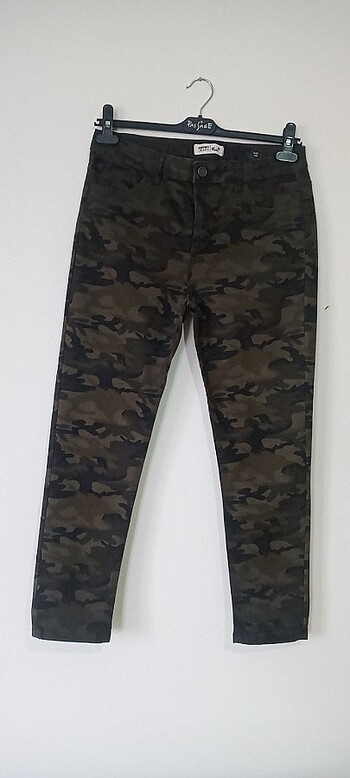 KOTON KAMUFLAJ PANTOLON 