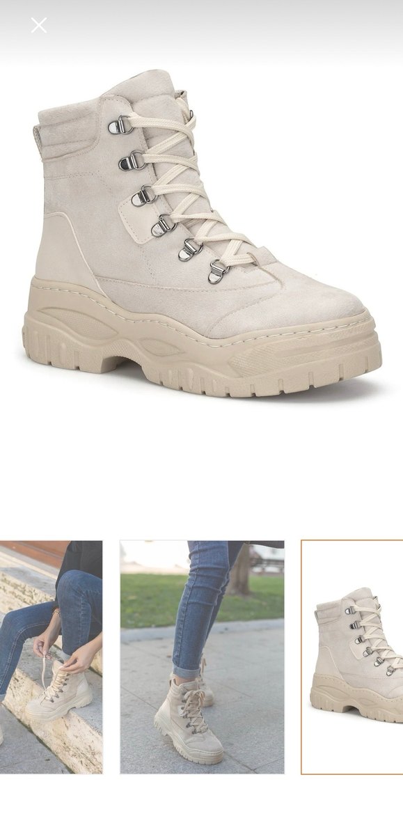 Bej Süet Platform Bot - Görsel 2