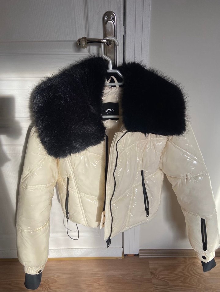 Kürklü mont - Görsel 2